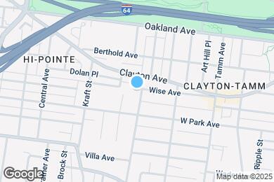 Map image of the property - 1201 Louisville Ave
