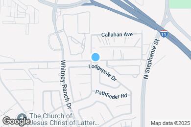 Map image of the property - 1446 Lodgepole Dr