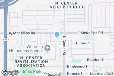 Map image of the property - 1950 N Center St