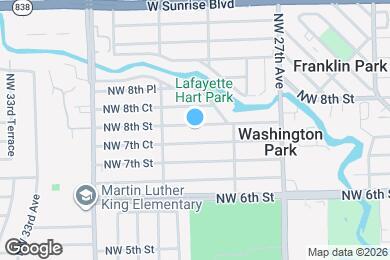 Map image of the property - 2840 NW 8th St