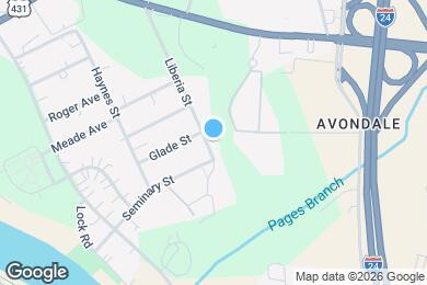 Map image of the property - 1807 Liberia St