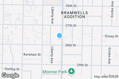 Map image of the property - 2767 Monroe Blvd