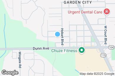 Map image of the property - 3450 Frances Ave