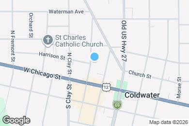 Map image of the property - 44 N Hanchett St