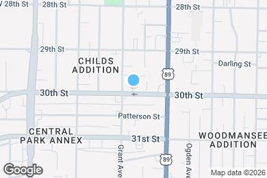 Map image of the property - 322 30th St