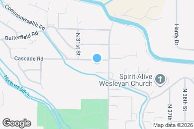 Map image of the property - 3204 Butterfield Rd