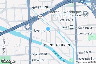 Map image of the property - 1010 NW 11th St