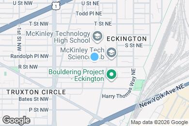 Map image of the property - 126 R St NE