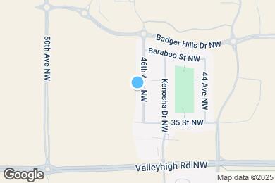 Map image of the property - 3681 46th Ave NW