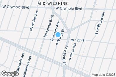 Map image of the property - 1125 S Orange Dr