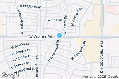 Map image of the property - 1328 W Brooks St