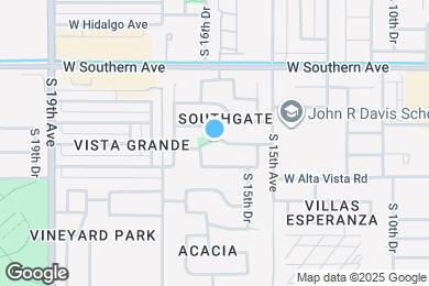 Map image of the property - 1545 W Burgess Ln