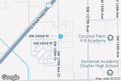 Map image of the property - 12875 SW 243rd Ter