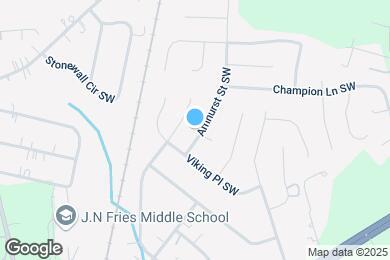 Map image of the property - 371 Amhurst St SW