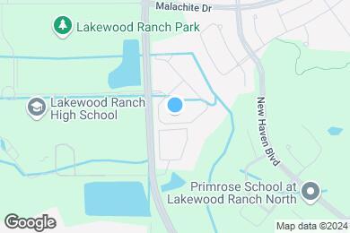 Map image of the property - Lost Creek at Lakewood Ranch