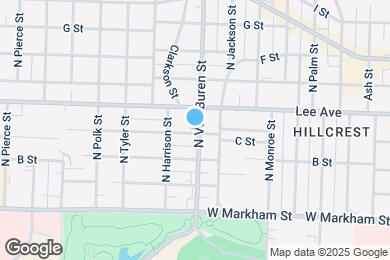 Map image of the property - 400 N Van Buren St