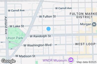 Map image of the property - 1320 W Randolph St