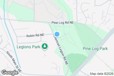 Map image of the property - The Collection at Pine Log