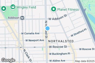 Map image of the property - 750 W Cornelia Ave