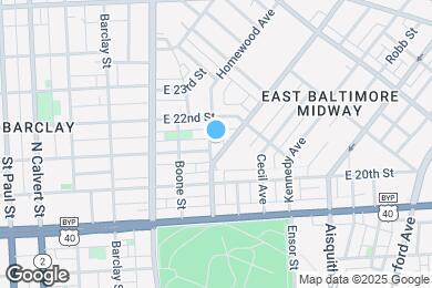 Map image of the property - 2115 Homewood Ave