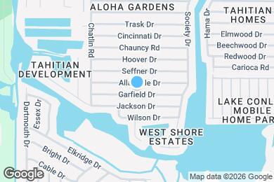 Map image of the property - 3423 Garfield Dr