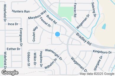 Map image of the property - 4814 Pathfinder Dr