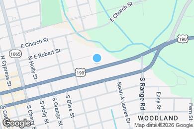 Map image of the property - 809 E Thomas St