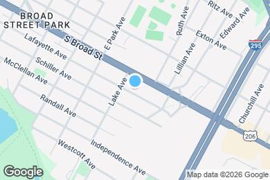 Map image of the property - 624 Lafayette Ave