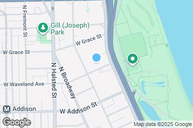 Map image of the property - 630 W Waveland Ave