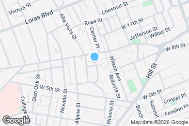 Map image of the property - 951 Oxford St