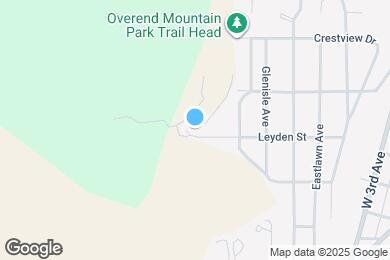 Map image of the property - 923 Leyden St