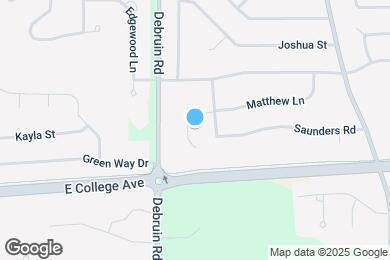 Map image of the property - 1323 Moon Ridge Ct