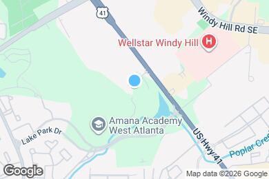 Map image of the property - Link Apartments Lake Park