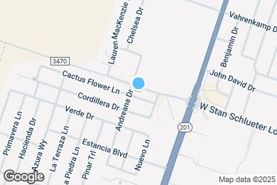 Map image of the property - 5909 Cactus Flower Ln