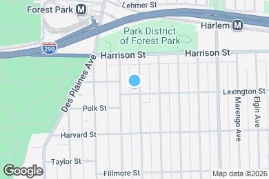 Map image of the property - 847 Ferdinand Ave