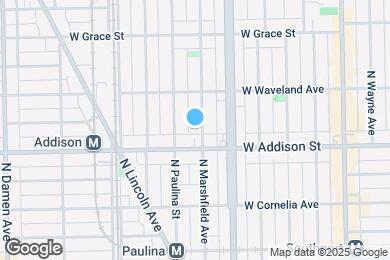 Map image of the property - 3618 N Marshfield Ave