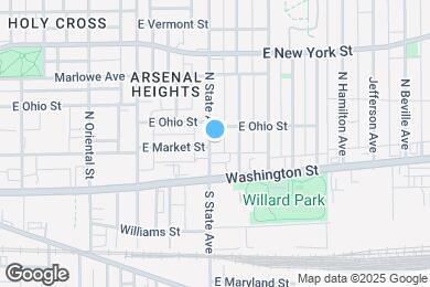 Map image of the property - 101 N State Ave