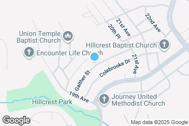 Map image of the property - 2000 Gaither St