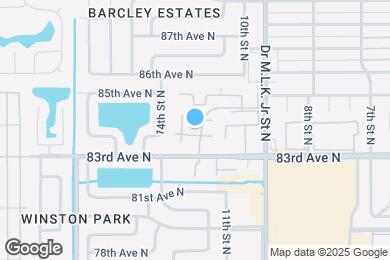 Map image of the property - 1245 84th Ave N