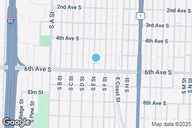 Map image of the property - 522 S E St