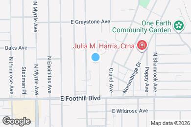 Map image of the property - 169 Poinsettia Ave