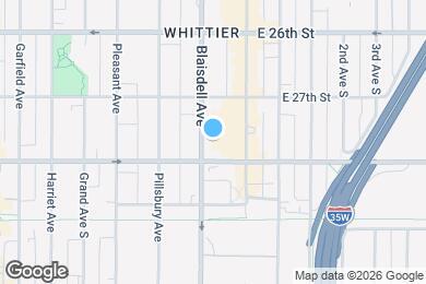Map image of the property - 2737 Blaisdell Ave