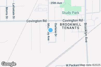 Map image of the property - 2319 Whitmore Ave