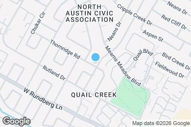 Map image of the property - 1300 Thornridge Rd