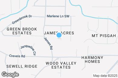 Map image of the property - 6286 David Ln SW