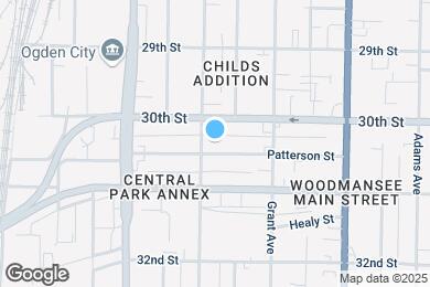 Map image of the property - 212 Patterson St