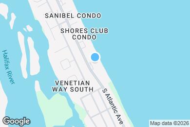 Map image of the property - 3855 S Atlantic Ave