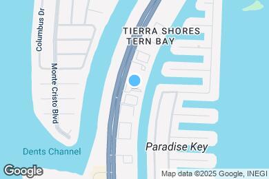 Map image of the property - 745 Pinellas Bayway S