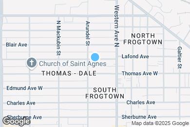 Map image of the property - 422 Lafond Ave
