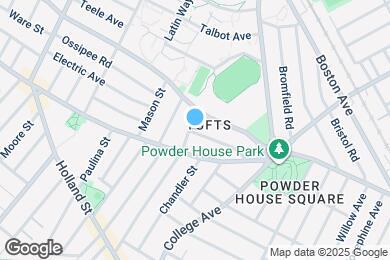 Map image of the property - 25 Leonard St
